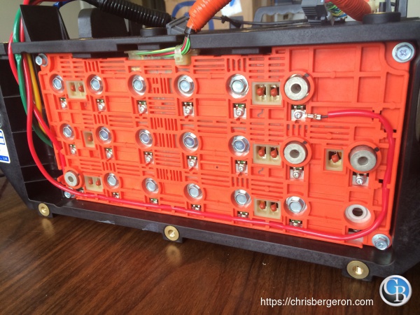 The other business end of the battery pack