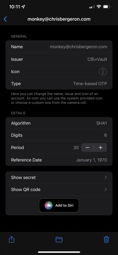 OTP Auth Account Import